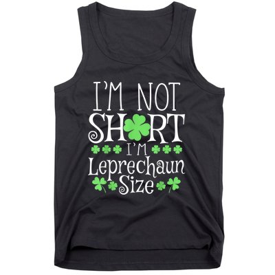 Funny Leprechaun Size St Patricks Day For & Women Tank Top