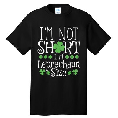 Funny Leprechaun Size St Patricks Day Shirt for  &  Tall T-Shirt