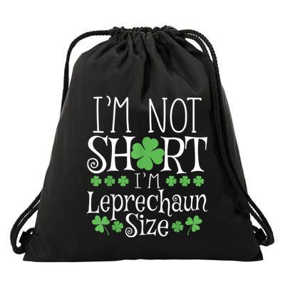 Funny Leprechaun Size St Patricks Day Shirt for  &  Drawstring Bag