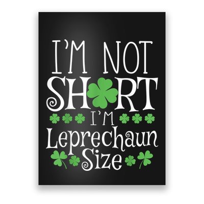 Funny Leprechaun Size St Patricks Day Shirt for  &  Poster