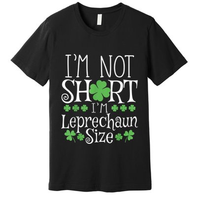 Funny Leprechaun Size St Patricks Day Shirt for  &  Premium T-Shirt