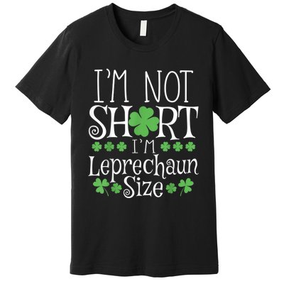 Funny Leprechaun Size St Patricks Day Shirt for  &  Premium T-Shirt