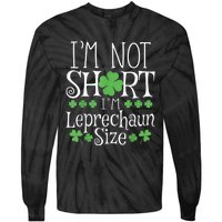 Funny Leprechaun Size St Patricks Day Shirt for  &  Tie-Dye Long Sleeve Shirt