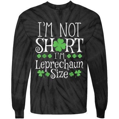 Funny Leprechaun Size St Patricks Day Shirt for  &  Tie-Dye Long Sleeve Shirt