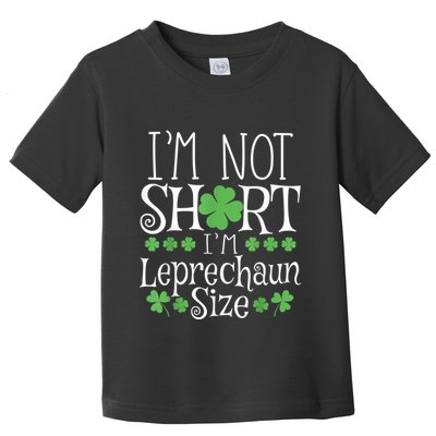 Funny Leprechaun Size St Patricks Day Shirt for  &  Toddler T-Shirt