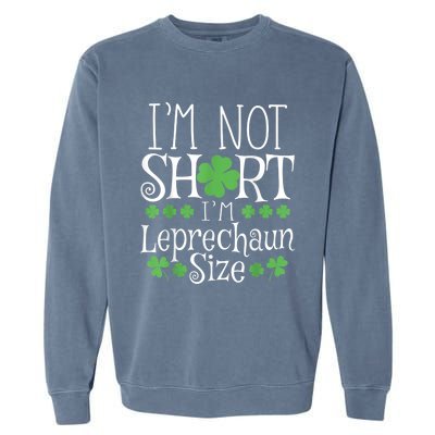 Funny Leprechaun Size St Patricks Day Shirt for  &  Garment-Dyed Sweatshirt