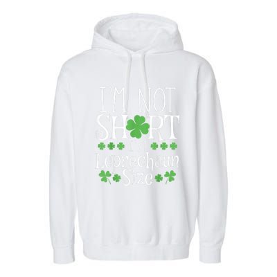 Funny Leprechaun Size St Patricks Day Shirt for  &  Garment-Dyed Fleece Hoodie