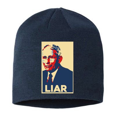 Fauci Liar Shirt Retro Vintage Dr Fauci Anthony Fauci Liar Sustainable Beanie