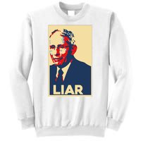 Fauci Liar Shirt Retro Vintage Dr Fauci Anthony Fauci Liar Sweatshirt