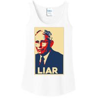 Fauci Liar Shirt Retro Vintage Dr Fauci Anthony Fauci Liar Ladies Essential Tank