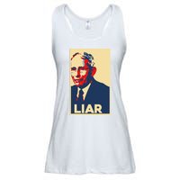 Fauci Liar Shirt Retro Vintage Dr Fauci Anthony Fauci Liar Ladies Essential Flowy Tank