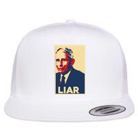 Fauci Liar Shirt Retro Vintage Dr Fauci Anthony Fauci Liar Flat Bill Trucker Hat