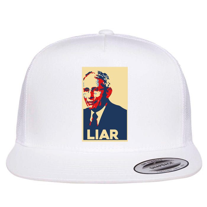 Fauci Liar Shirt Retro Vintage Dr Fauci Anthony Fauci Liar Flat Bill Trucker Hat