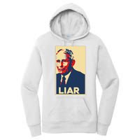 Fauci Liar Shirt Retro Vintage Dr Fauci Anthony Fauci Liar Women's Pullover Hoodie