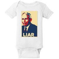 Fauci Liar Shirt Retro Vintage Dr Fauci Anthony Fauci Liar Baby Bodysuit