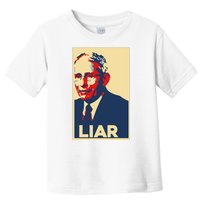 Fauci Liar Shirt Retro Vintage Dr Fauci Anthony Fauci Liar Toddler T-Shirt