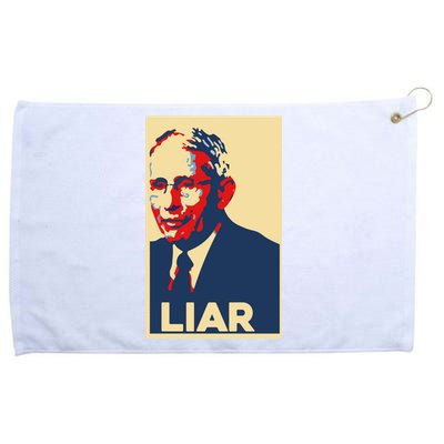 Fauci Liar Shirt Retro Vintage Dr Fauci Anthony Fauci Liar Grommeted Golf Towel