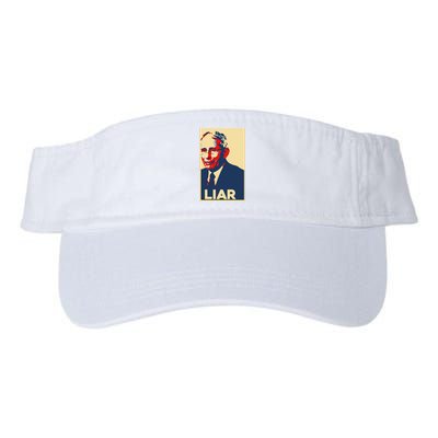 Fauci Liar Shirt Retro Vintage Dr Fauci Anthony Fauci Liar Valucap Bio-Washed Visor