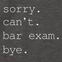 Funny Law School Graduation . Sorry CanT Bar Exam Bye Vector Backpack