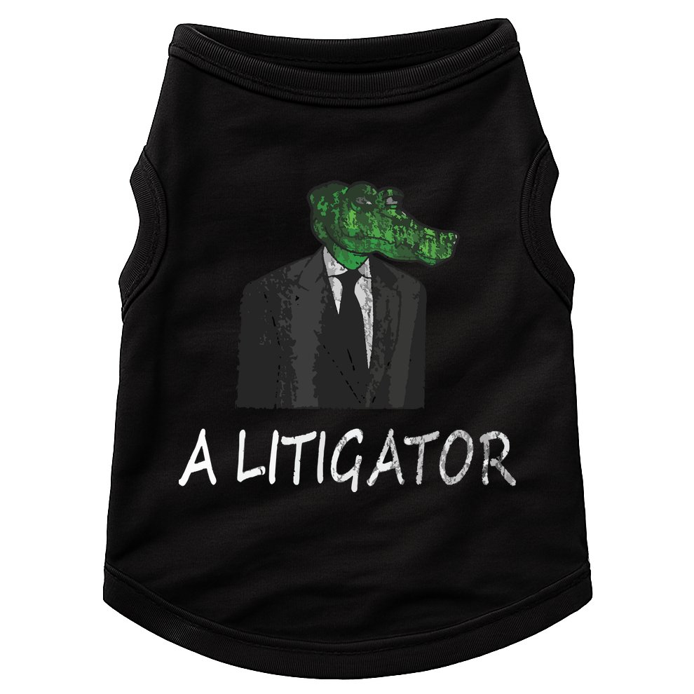 Funny Law School Graduation Gift Lawyer Attorney Tee Doggie Tank