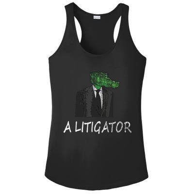 Funny Law School Graduation Gift Lawyer Attorney Tee Ladies PosiCharge Competitor Racerback Tank