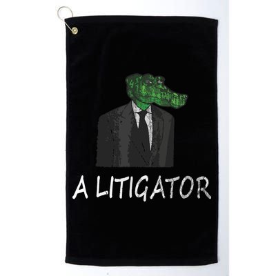 Funny Law School Graduation Gift Lawyer Attorney Tee Golf Towel
