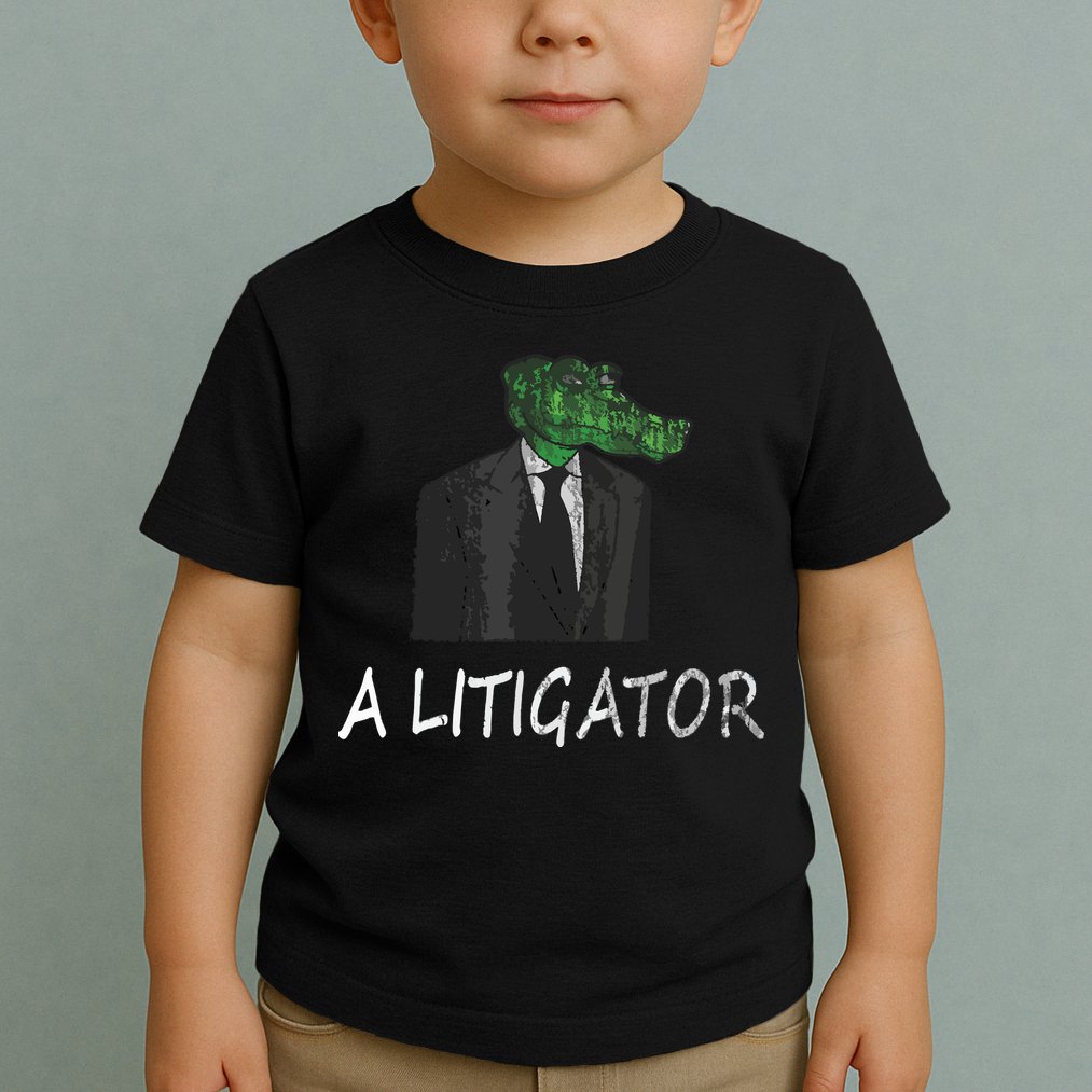 Funny Law School Graduation Gift Lawyer Attorney Tee Toddler T-Shirt