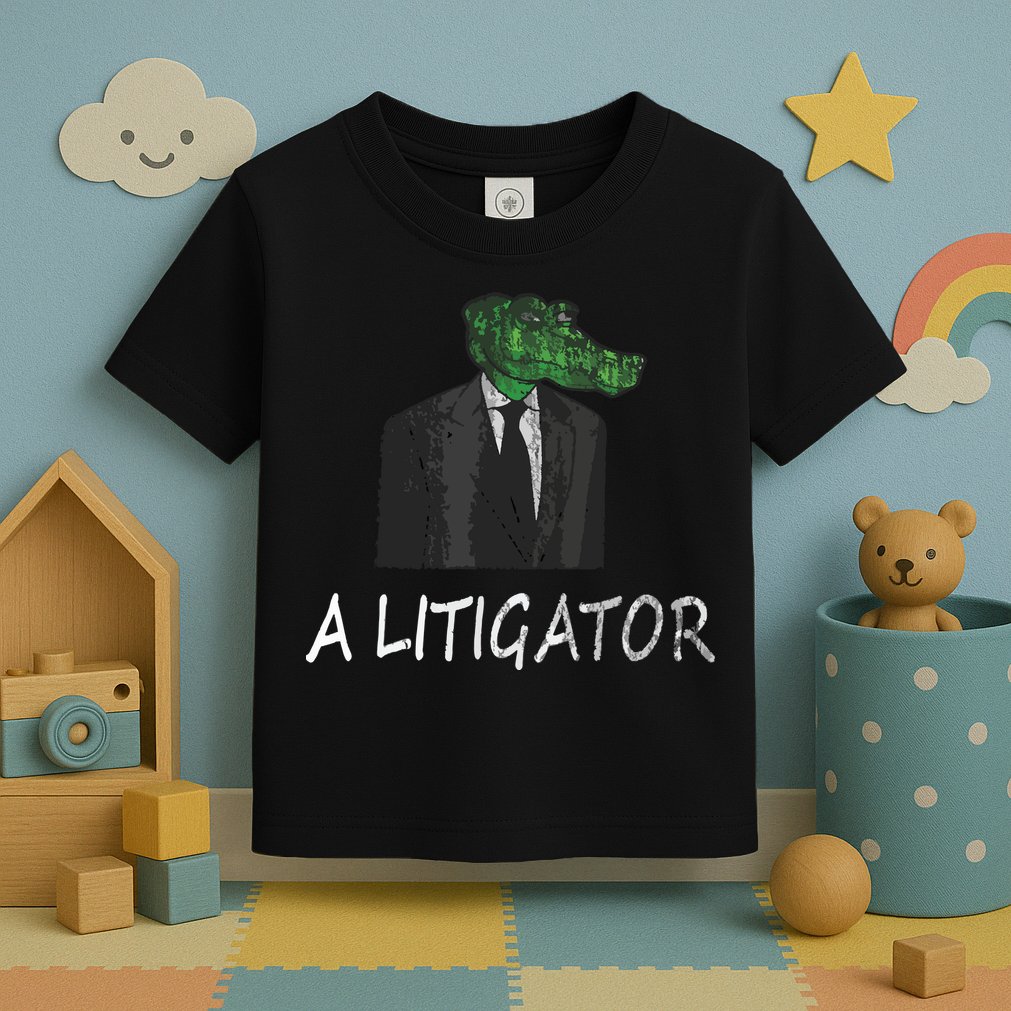Funny Law School Graduation Gift Lawyer Attorney Tee Toddler T-Shirt