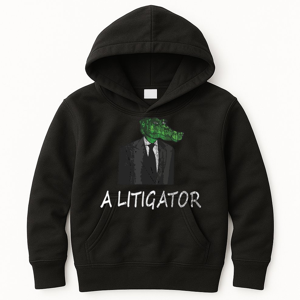 Funny Law School Graduation Gift Lawyer Attorney Tee Kids Hoodie