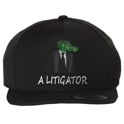 Funny Law School Graduation Gift Lawyer Attorney Tee Wool Snapback Cap