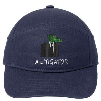 Funny Law School Graduation Gift Lawyer Attorney Tee 7-Panel Snapback Hat