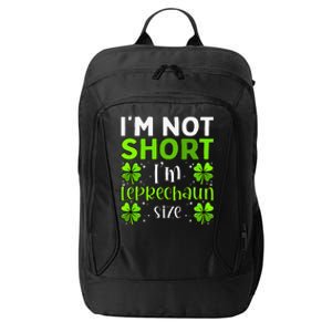 Funny Leprechaun Size St Patricks Day For & Women City Backpack