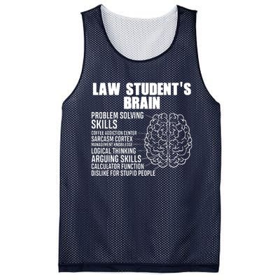 Funny Law Students Saying Lawyer Gift Study Law Student Mesh Reversible Basketball Jersey Tank