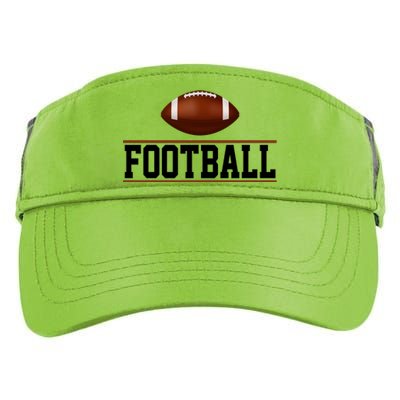 Football Lover Sport Hobby Adult Drive Performance Visor