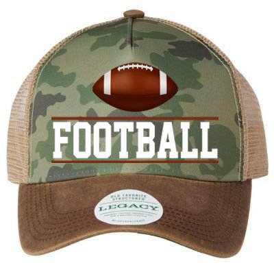 Football Lover Sport Hobby Legacy Tie Dye Trucker Hat