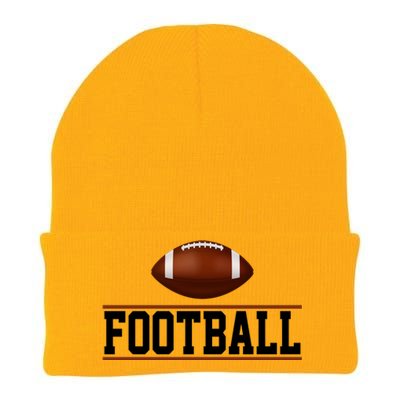 Football Lover Sport Hobby Knit Cap Winter Beanie