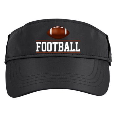 Football Lover Sport Hobby Adult Drive Performance Visor
