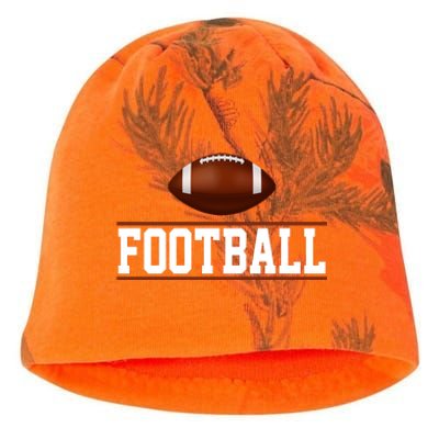 Football Lover Sport Hobby Kati - Camo Knit Beanie