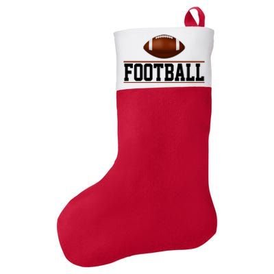 Football Lover Sport Hobby Felt Holiday Christmas Stocking