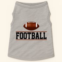 Football Lover Sport Hobby Doggie Tank