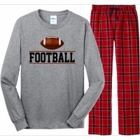 Football Lover Sport Hobby Long Sleeve Pajama Set