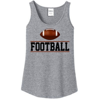 Football Lover Sport Hobby Ladies Essential Tank