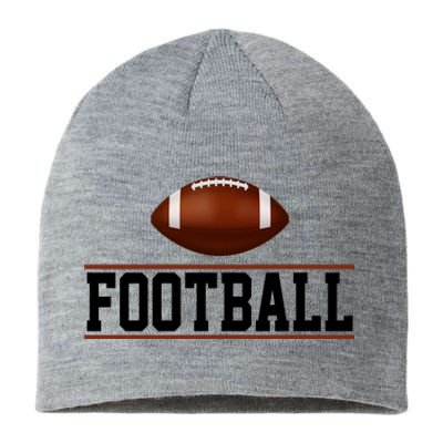 Football Lover Sport Hobby Sustainable Beanie