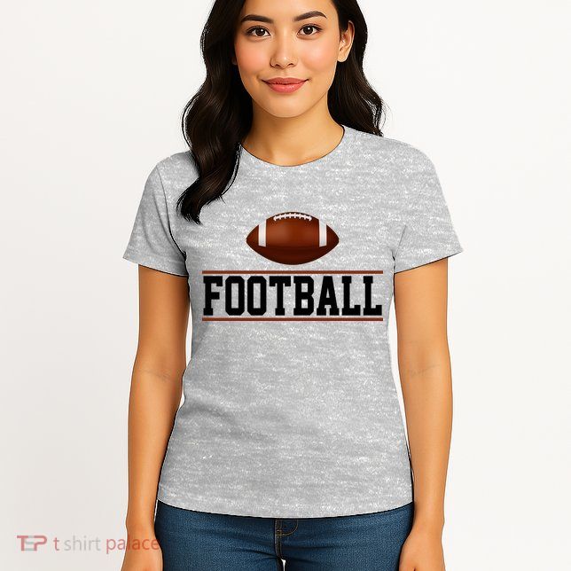 Football Lover Sport Hobby Womens T-Shirt