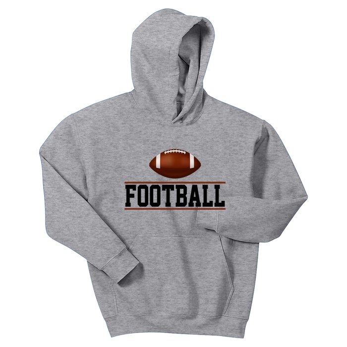 Football Lover Sport Hobby Kids Hoodie