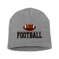 Football Lover Sport Hobby Short Acrylic Beanie