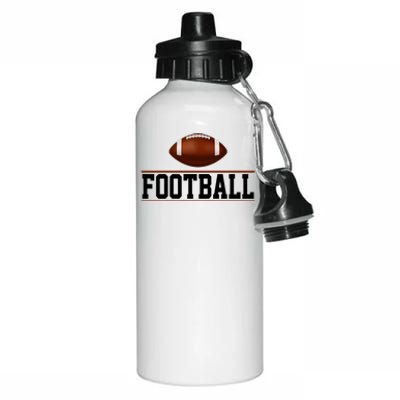 Football Lover Sport Hobby Aluminum Water Bottle 