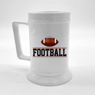 Football Lover Sport Hobby Beer Stein