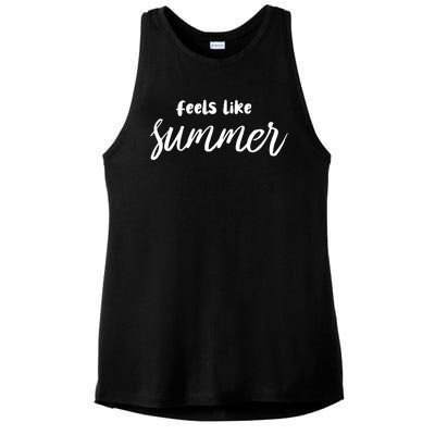 Feels Like Summer Ladies PosiCharge Tri-Blend Wicking Tank