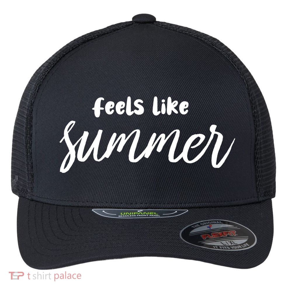 Feels Like Summer Flexfit Unipanel Trucker Cap